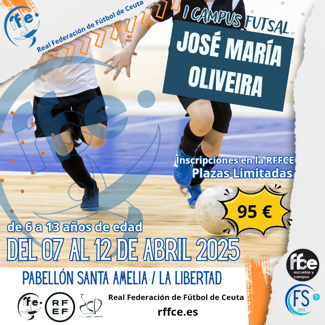 La RFFCE lanza el primer Campus Futsal ‘José María Oliveira’ para jóvenes deportistas