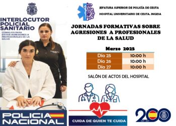 La Policía Nacional organiza Jornadas Formativas sobre agresiones a profesionales de la salud en Ceuta