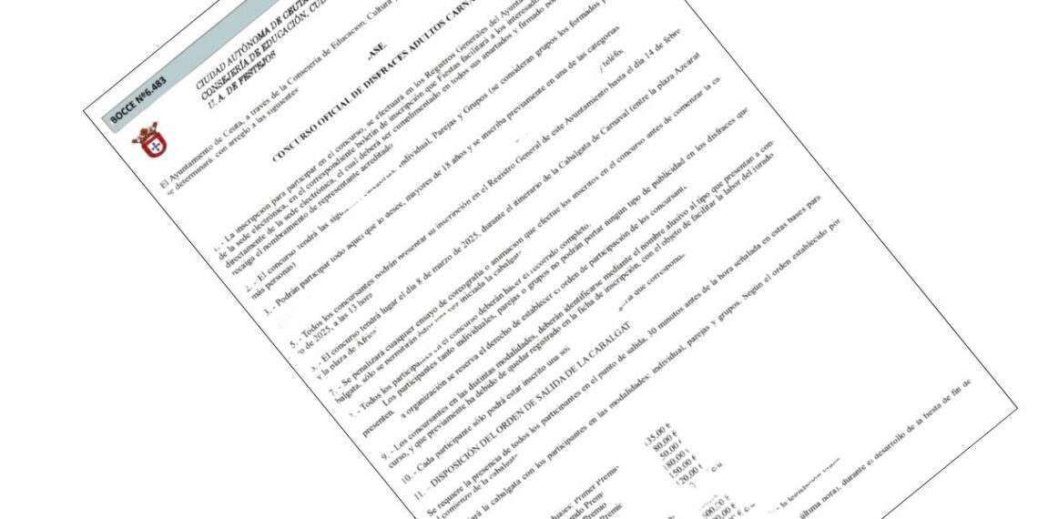 Polémica en el Concurso de Disfraces del Carnaval de Ceuta: Descontento por posible incumplimiento de las bases