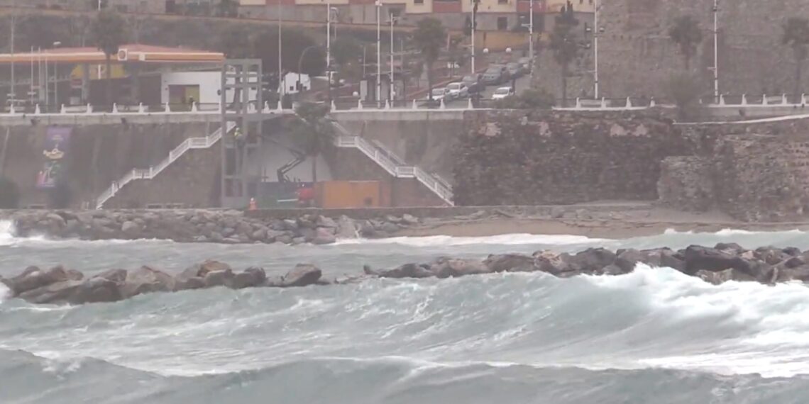 Alerta amarilla en Ceuta por lluvias intensas, tormentas y fuertes vientos