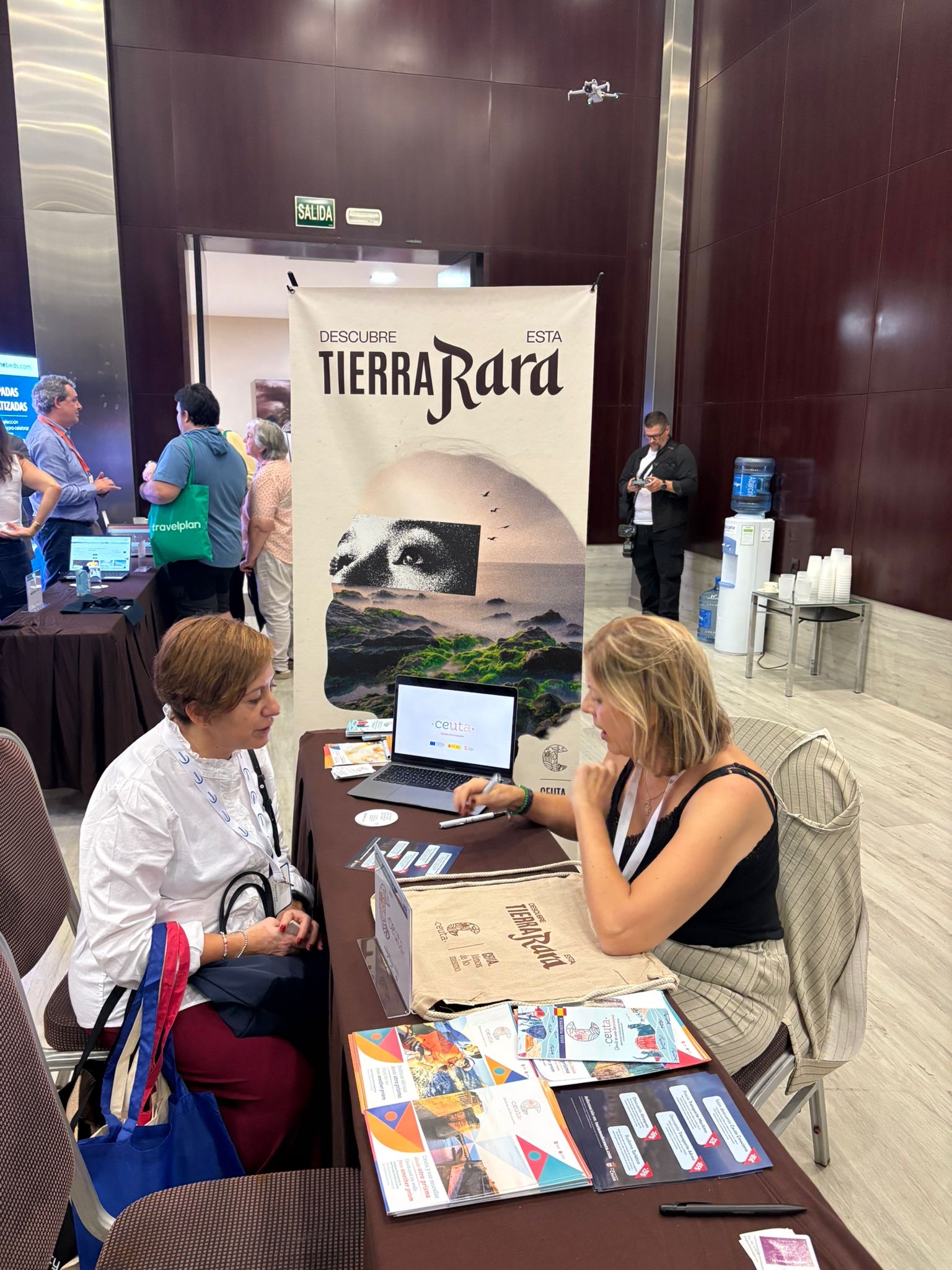 Ceuta promociona su oferta turística en la V Convención del Grupo Dit Gestión en Huelva