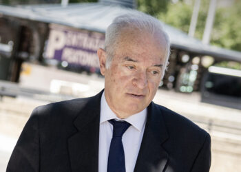 Alberto Di Lolli. 24/6/2024, Madrid. El juez Juan Carlos Peinado, que investiga la causa contra la esposa del Presidente Pedro Sanchez, Begona Gomez, en los juzgados de Plaza de Castilla. Foto: Alberto Di Lolli