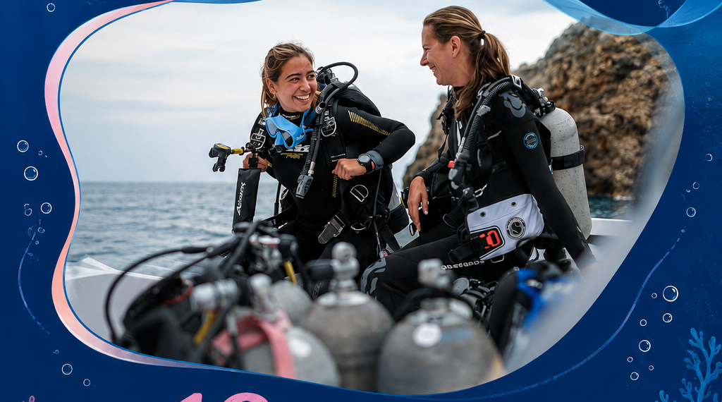 Centro de Buceo Burbujas celebrará el Día de la Mujer Buceadora con una jornada especial en Ceuta