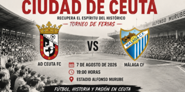El XII Torneo Ciudad de Ceuta recupera el espíritu del histórico Torneo de Ferias con un atractivo AD Ceuta FC-Málaga CF