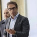 CEUTA, 24/08/2026.- El vicepresidente primero y ministro de Economía, Comercio y Empresa, Carlos Cuerpo (d), ofrece una rueda de prensa en la sede de la delegación del Gobierno en Ceuta en compañía del delegado del Gobierno en Ceuta, Miguel Ángel Pérez Triano (i), este lunes en la ciudad autónoma. EFE/Reduan