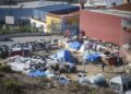 Naves cercanas a la frontera del Tarajal. Ceuta, 9 octubre 2026. Foto: MARCOS MORENO
